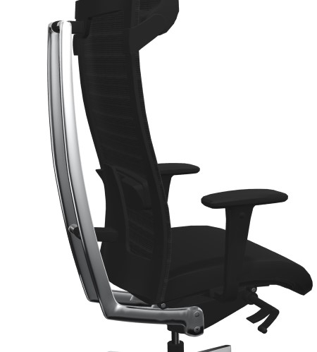 Fotel obrotowy gabinetowy ACTION 115SFL P48PU NX16 CHR 