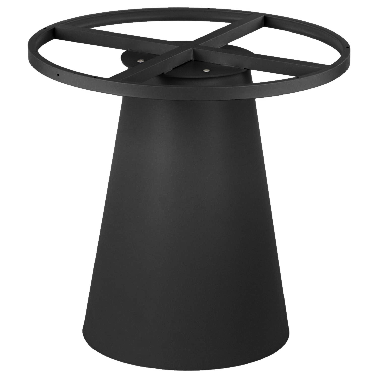 Podstawa do stolika SH-6671-2/B wysokość 72,5 cm, kolor czarny