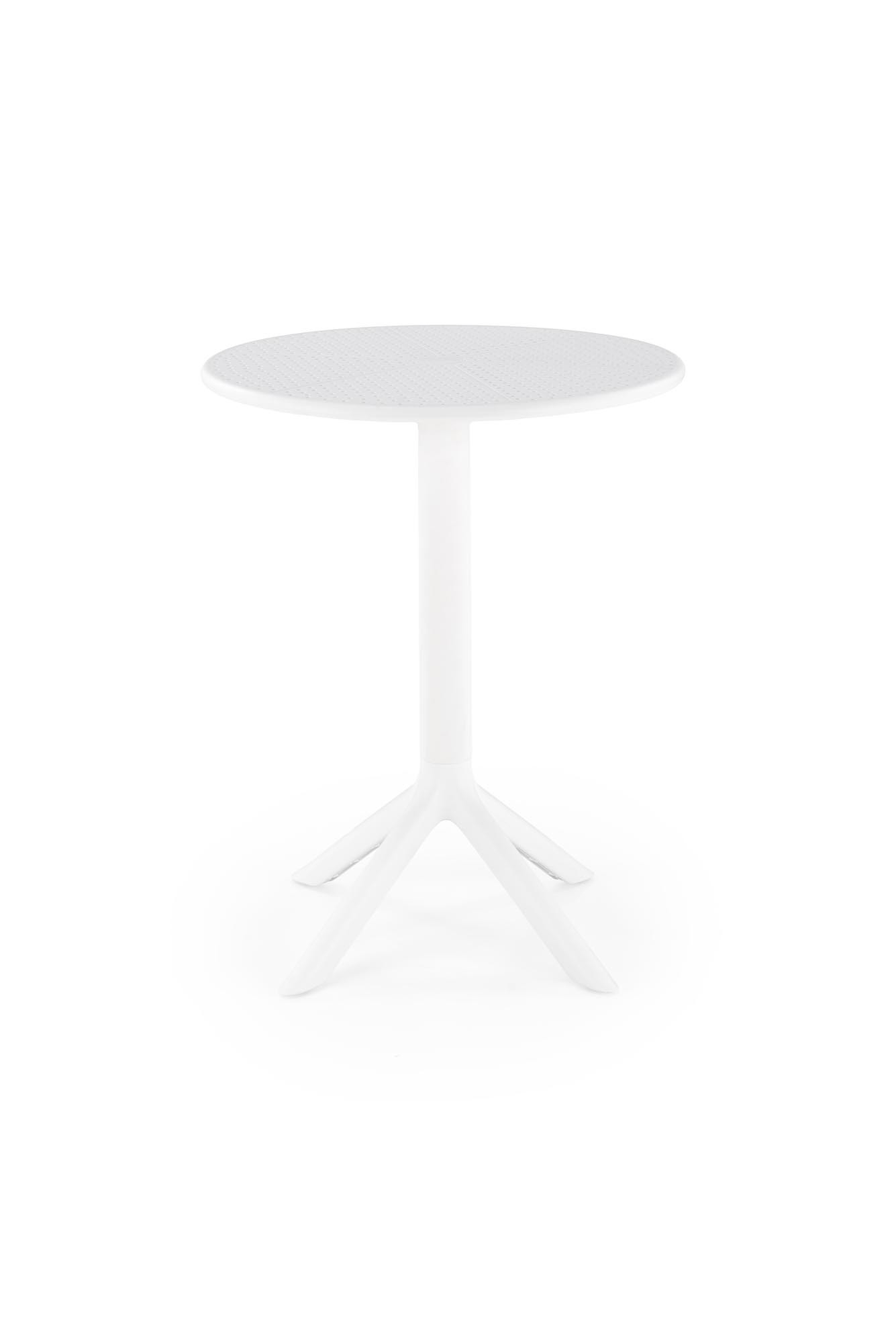 CALVO stół okrągły biały