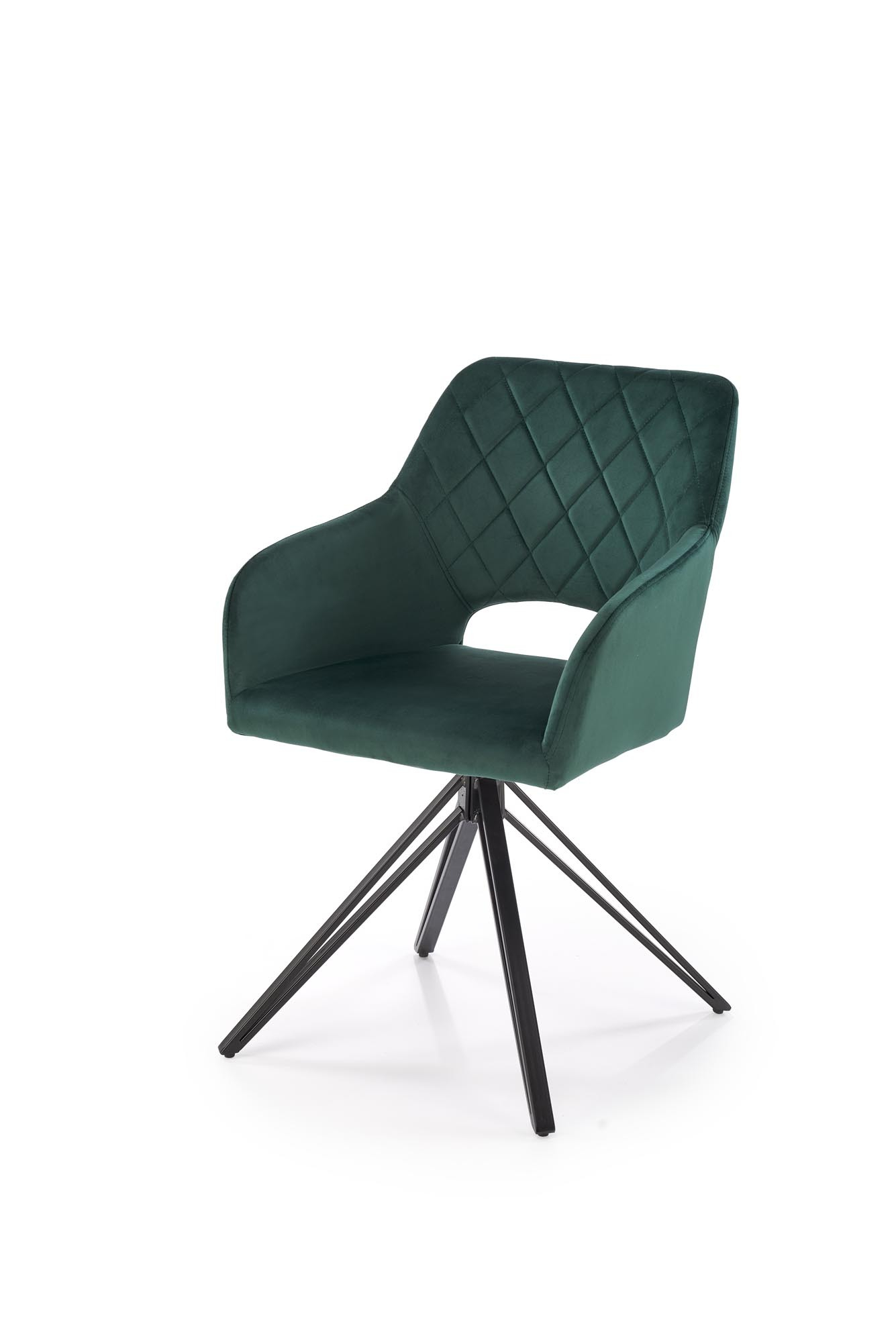 K535 krzesło obrotowe ciemny zielony