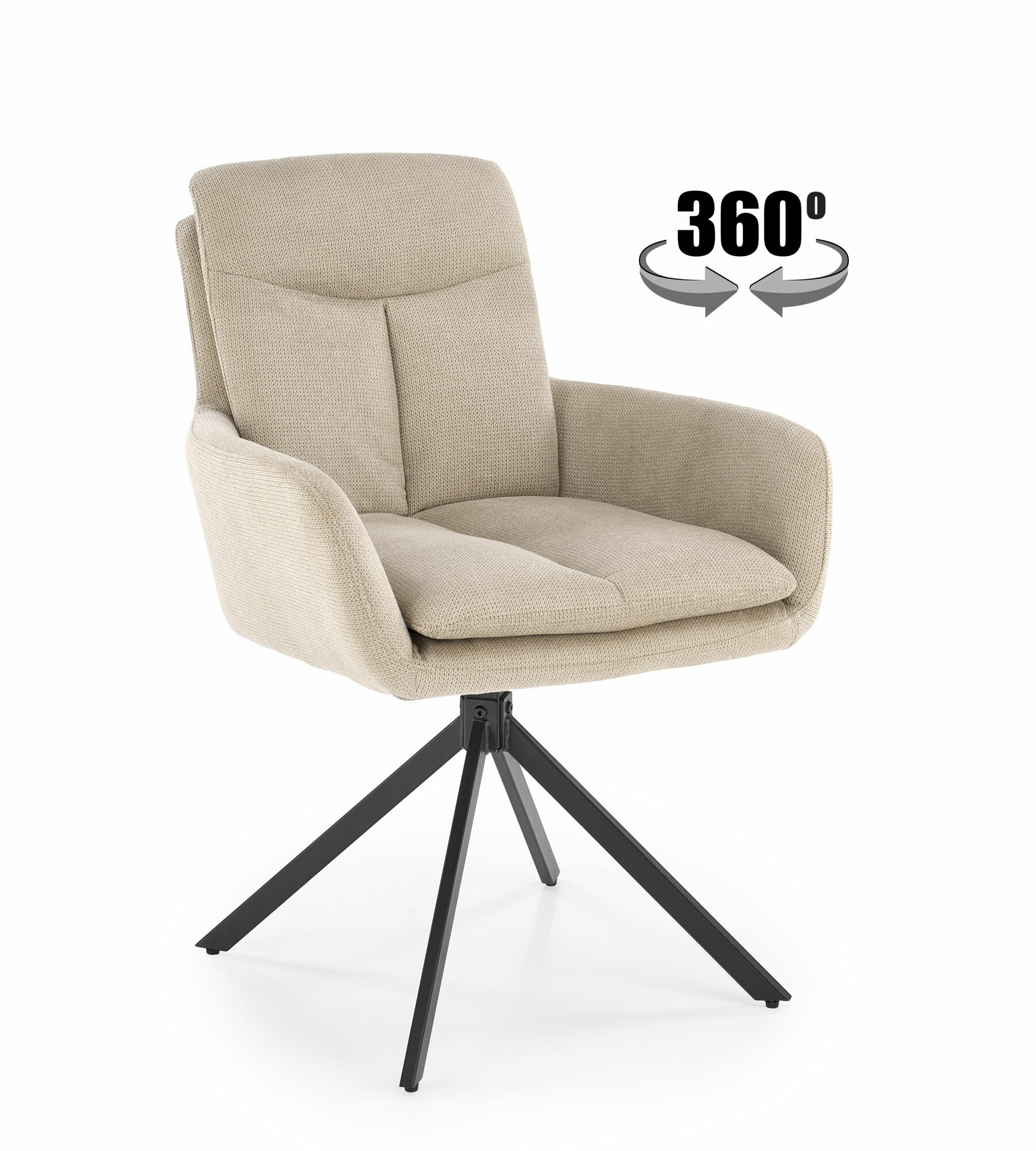 Krzesło obrotowe K536 beżowy