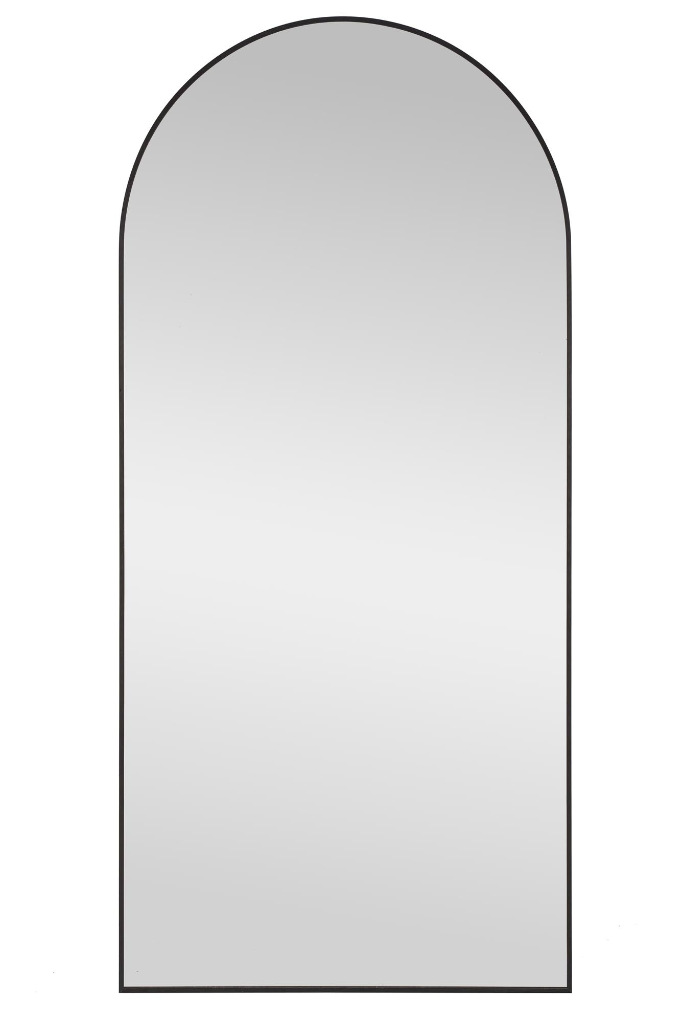 CURIO lustro ścienne, czarny