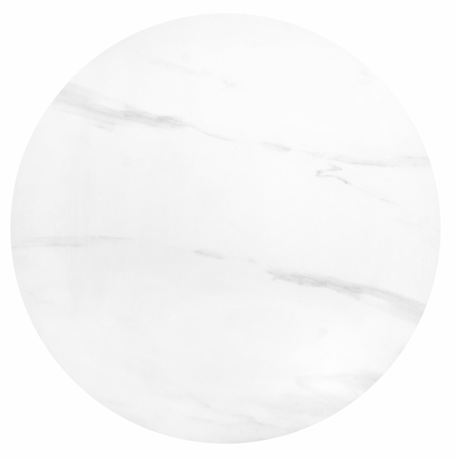 LEILA 2 ława, biały marmur / czarny