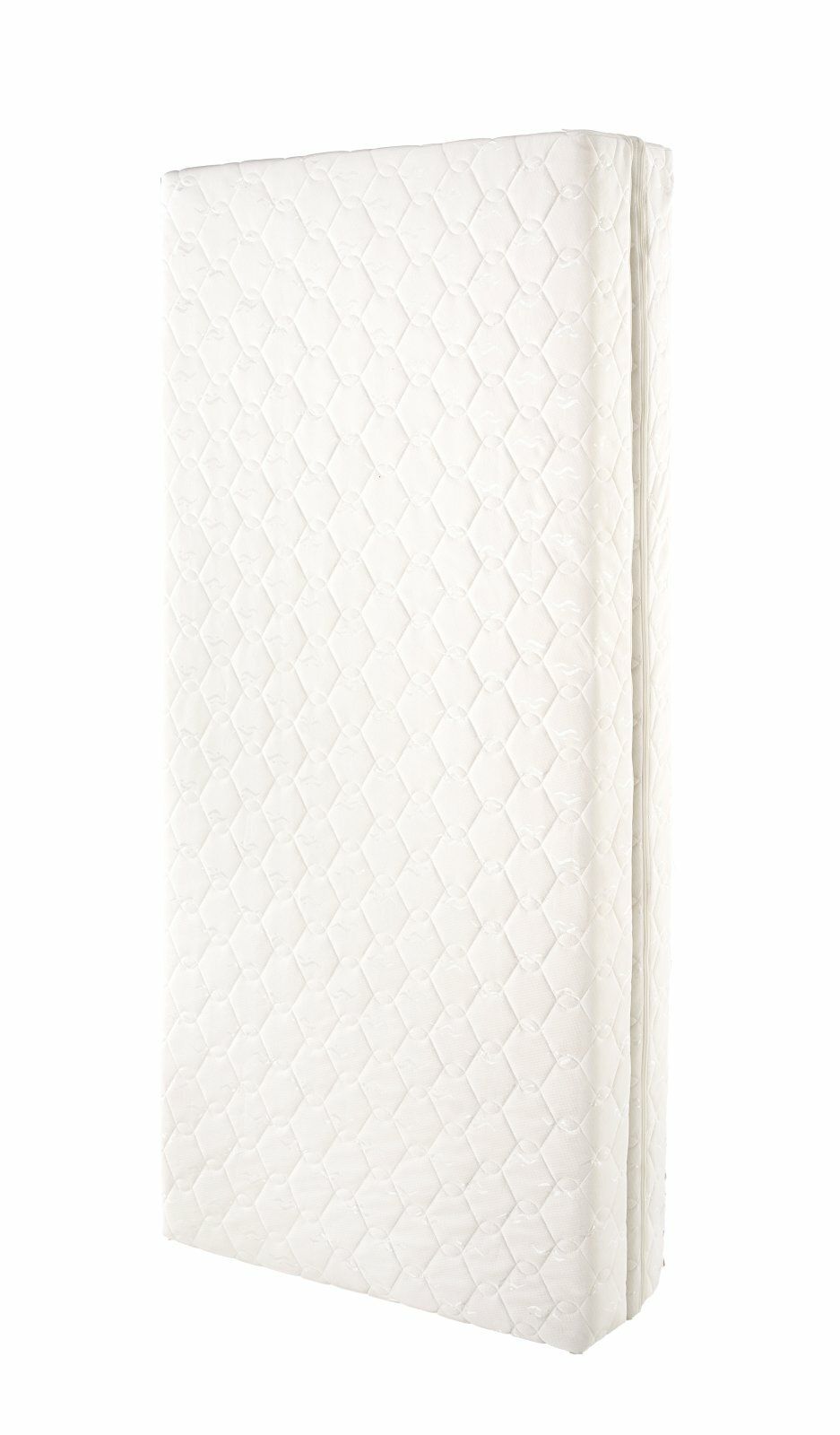 PIZA materac piankowy składany, wymiary: 200x90x18 cm - 200x180x9 cm  po rozłożeniu, jasny ecru