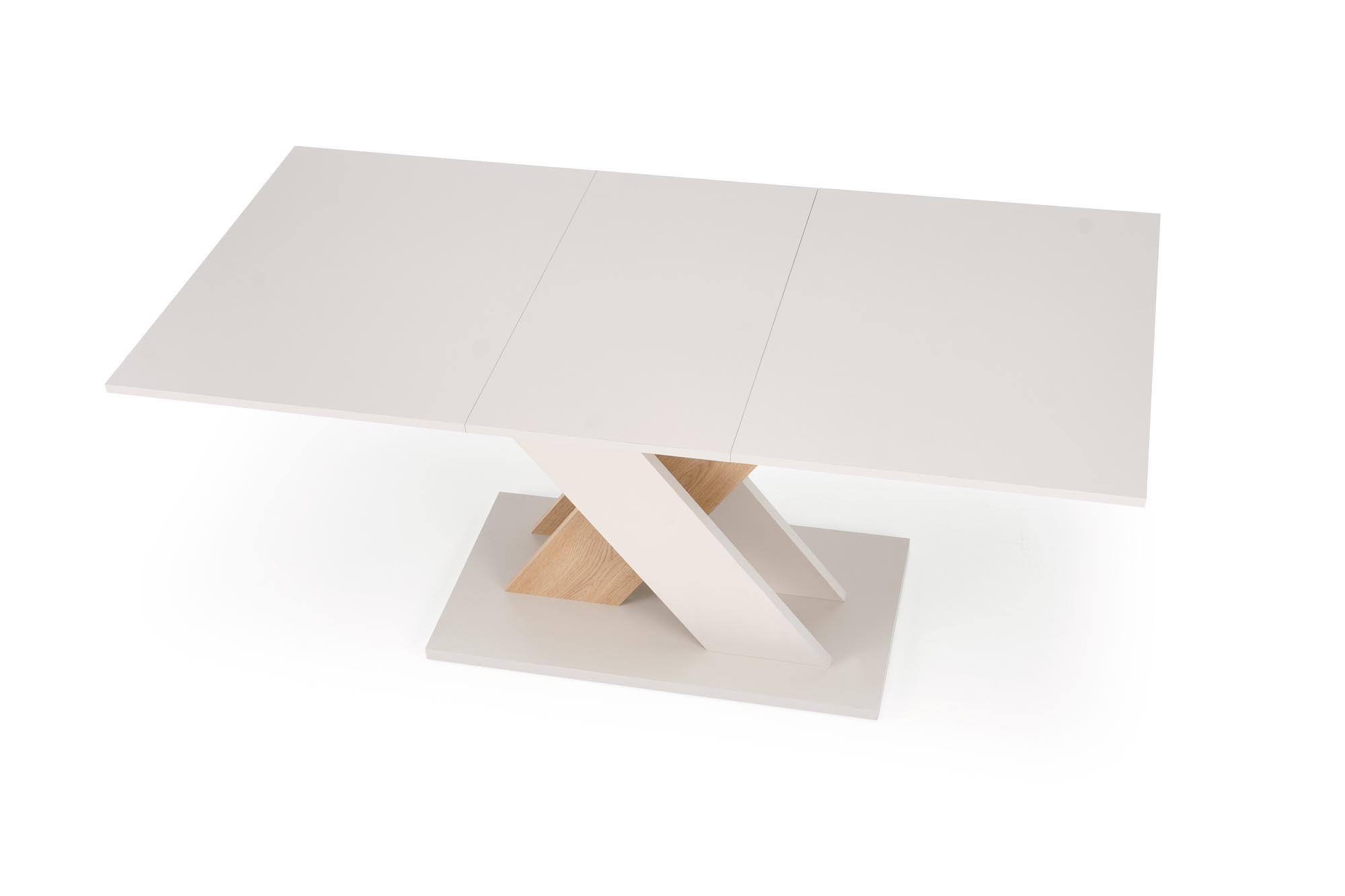 XARELTO stół rozkładany 130-175/85/76 cm, kaszmir - dąb cremona