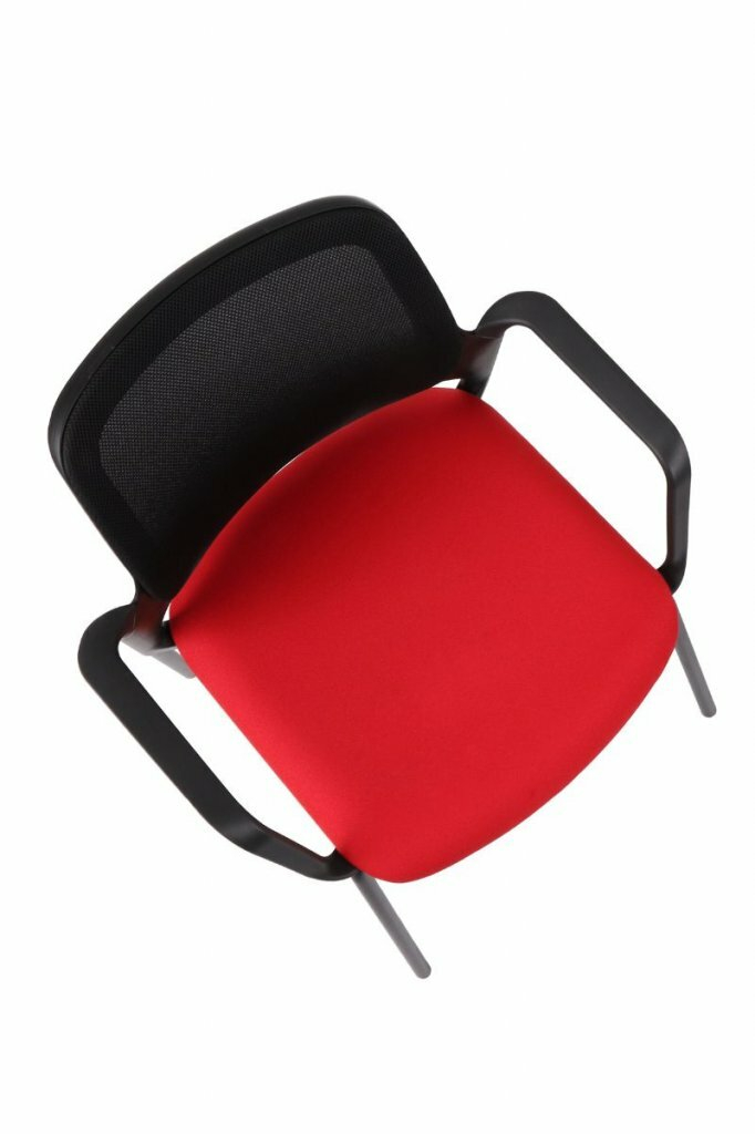 Krzesło konferencyjne Aspen 4L BS Arm black/chrome