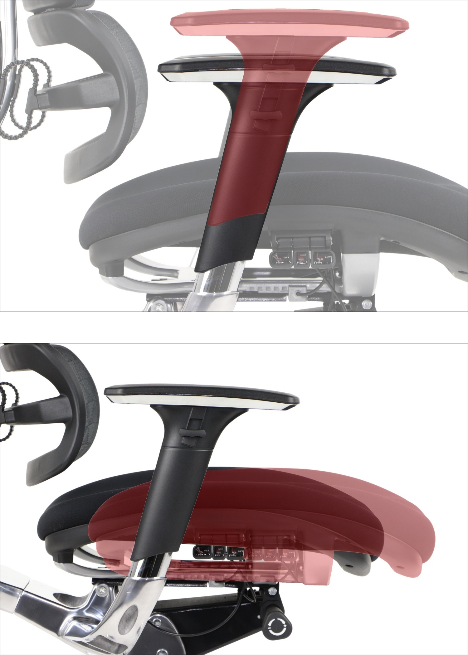 ErgoNew S8(2) siedzisko tkaninowe