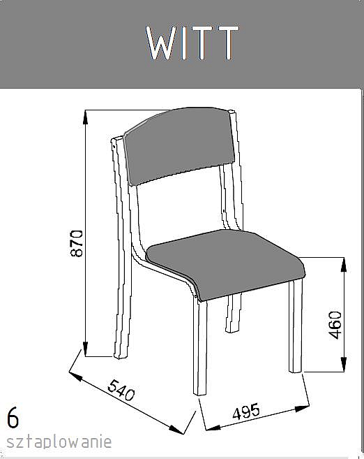 Krzesło konferencyjne Witt