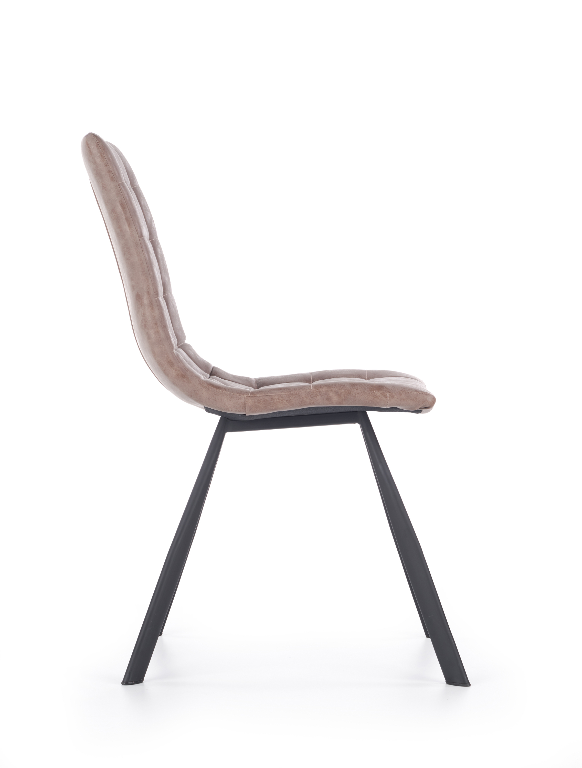 K280 krzesło brązowy / czarny