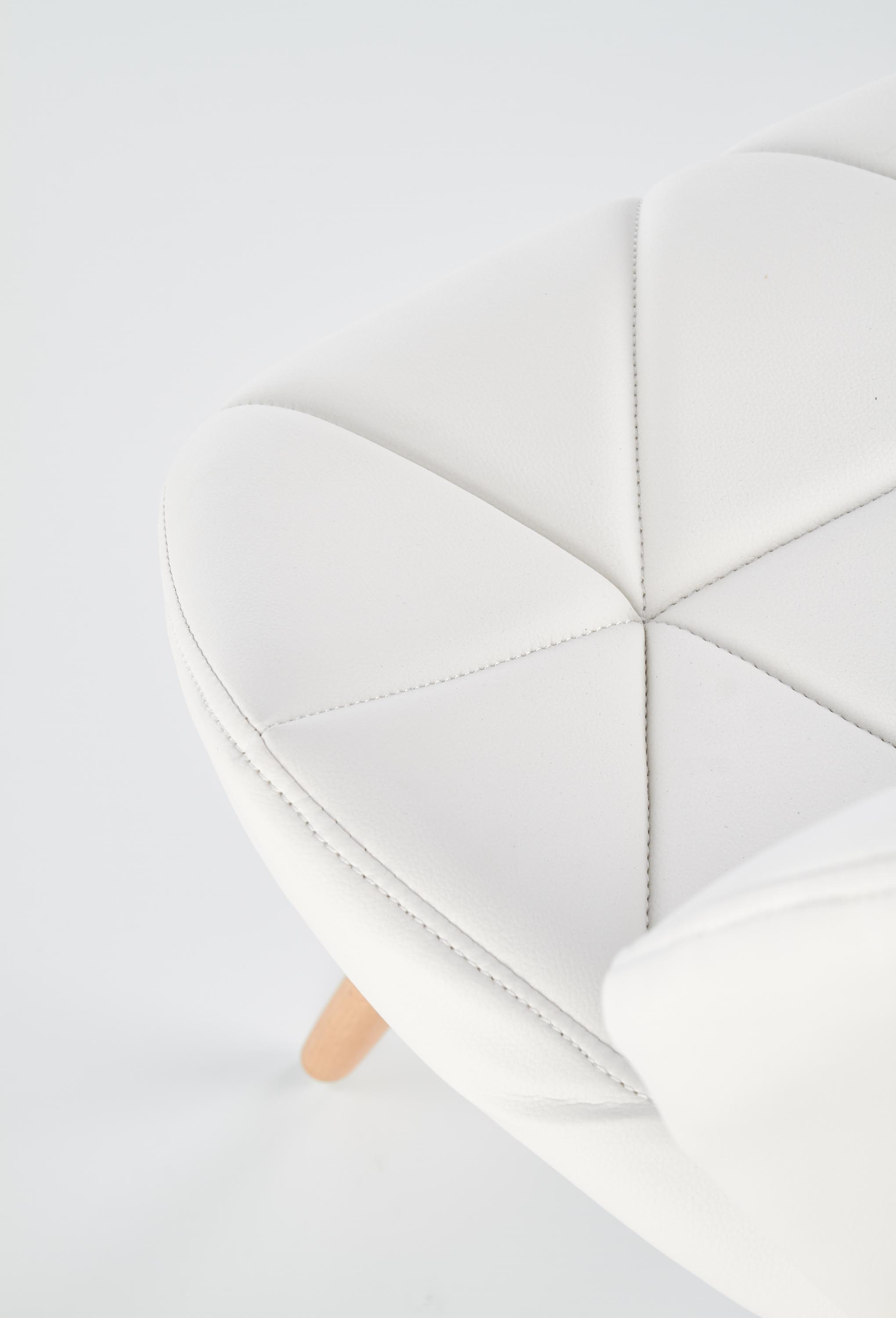 K281 krzesło biały / buk