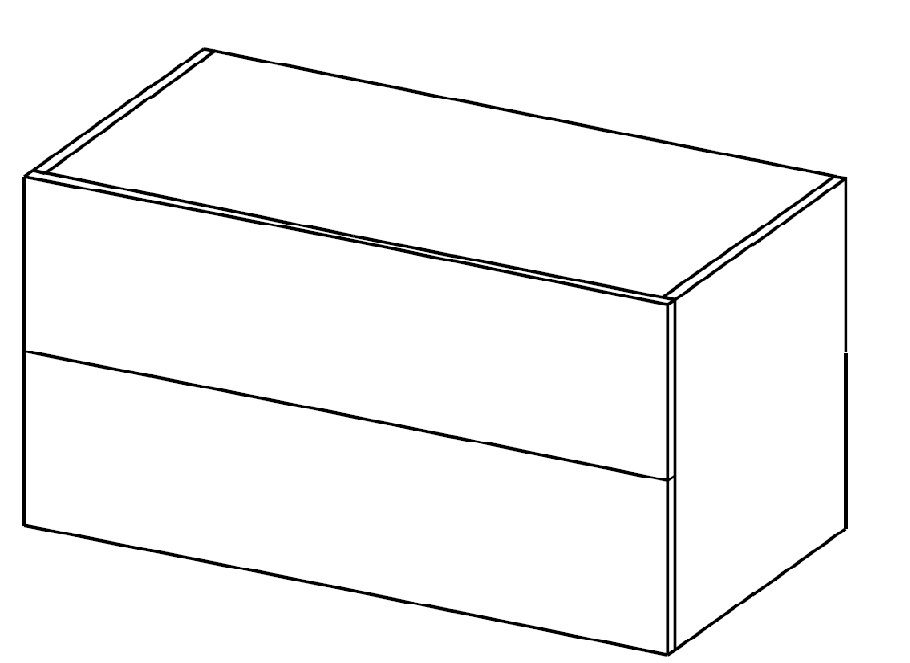 Moduł komody z szufladami HX 014