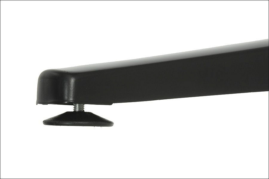 Stelaż metalowy do biurka STL-01 czarny - rozsuwana belka