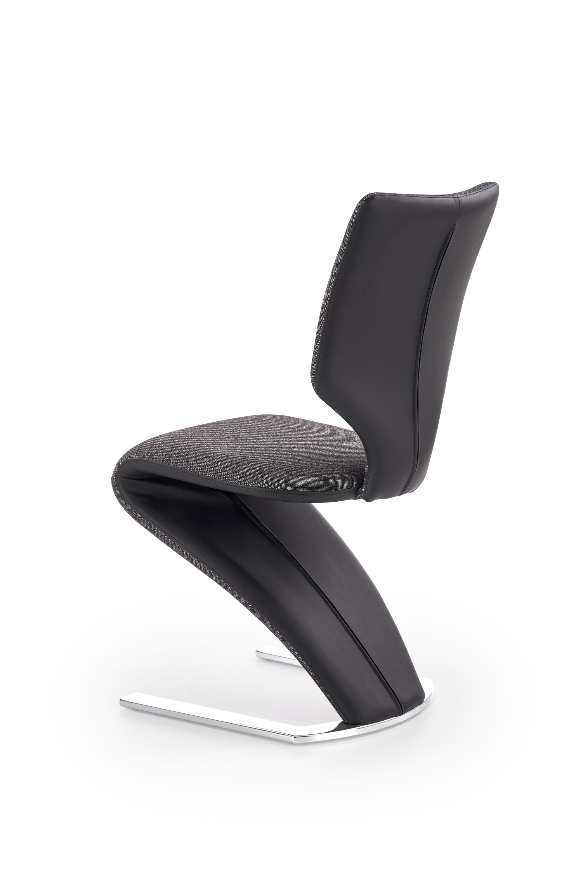 K307 krzesło czarny / ciemny popiel (1p=2szt)