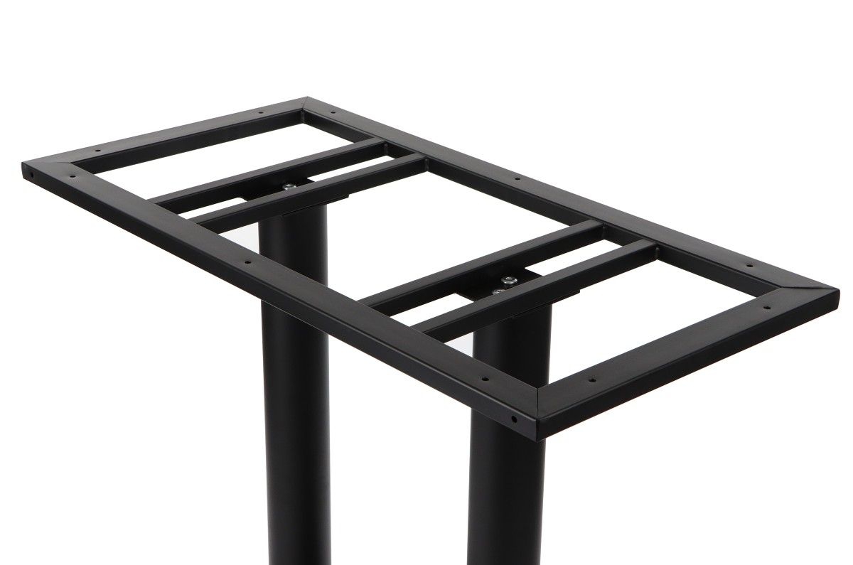 Podstawa do stolika SH-4001-2/B czarna - wysokość 72 cm 69,5x39,5 cm