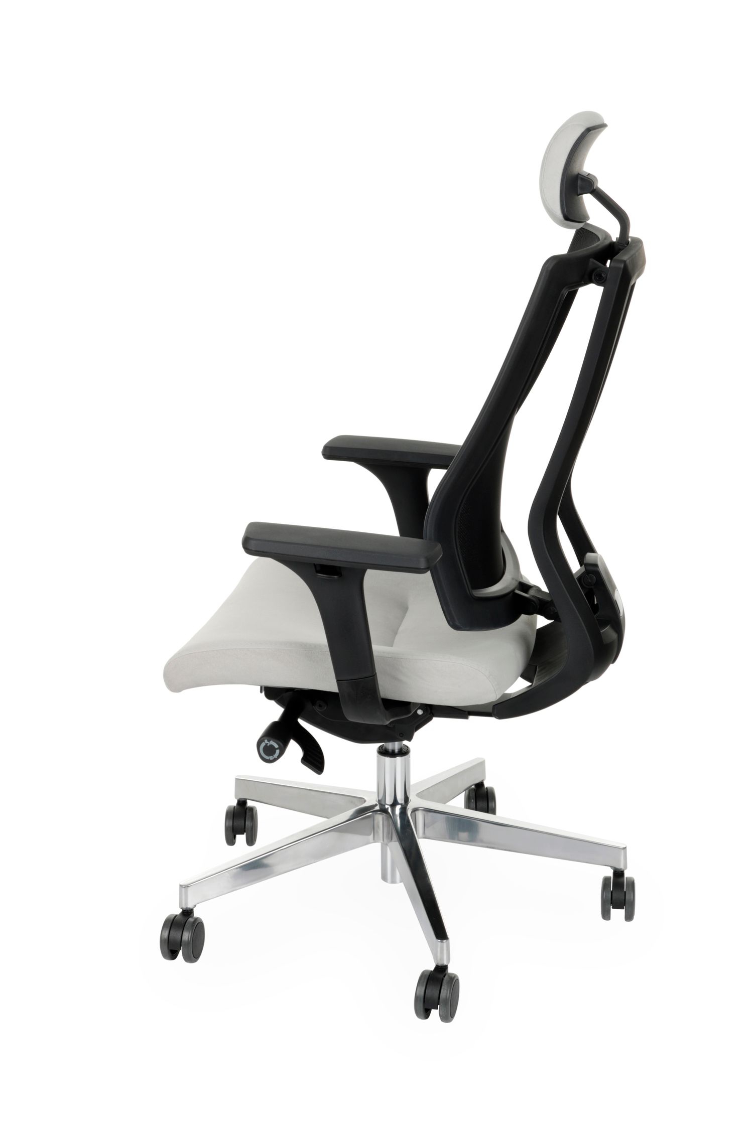Fotel biurowy MAXPRO BS HD black/chrome