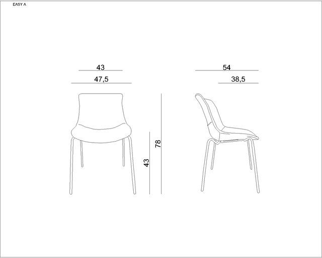 Krzesło Konferencyjne Easy A czarny