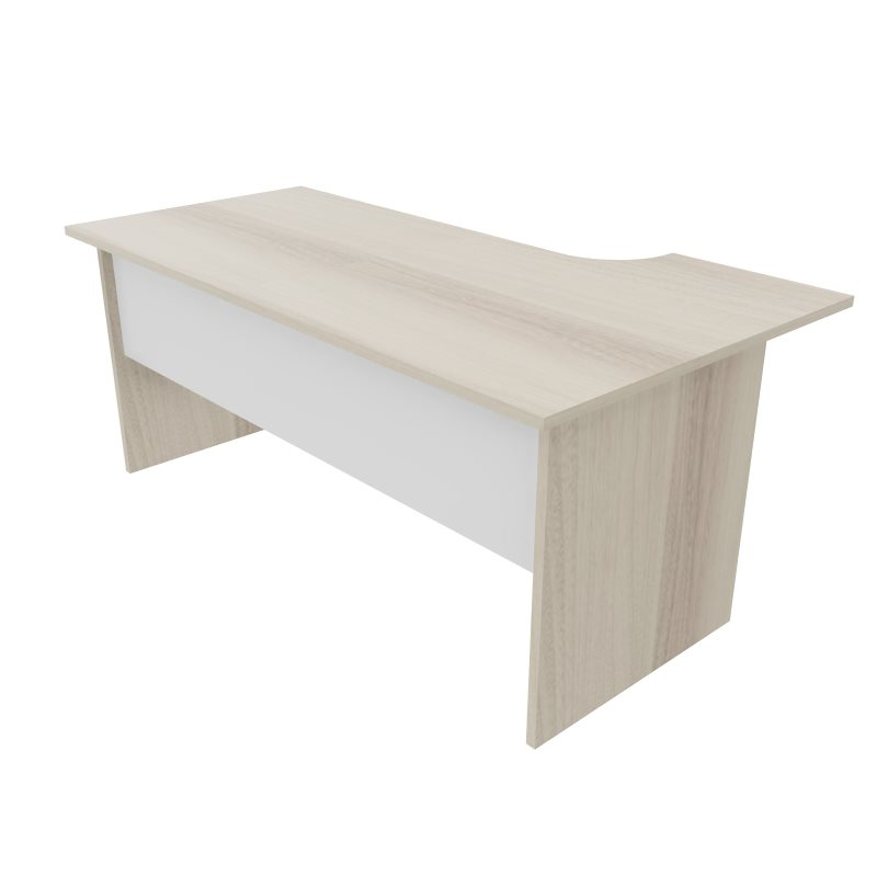 Biurko narożne WOOD BW14 prawe lub lewe 180x100/80x76h